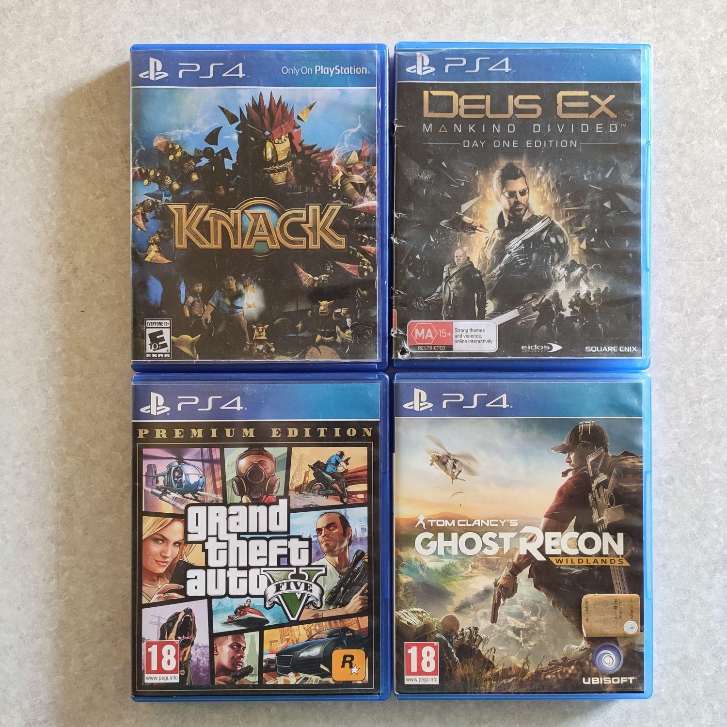 فروش بازی های ps4 / ps5|کنسول، بازی ویدئویی و آنلاین|اصفهان, شاهزید|دیوار