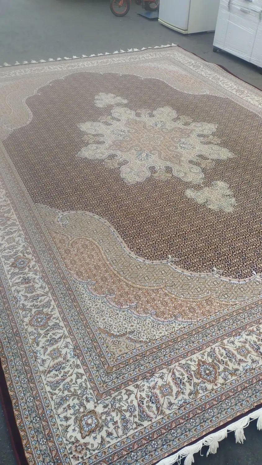 یک جفت ۱۲متری نگین مشهد۷۰۰شونه ریزماهی ضخیم|فرش|تهران, نعمت‌آباد|دیوار