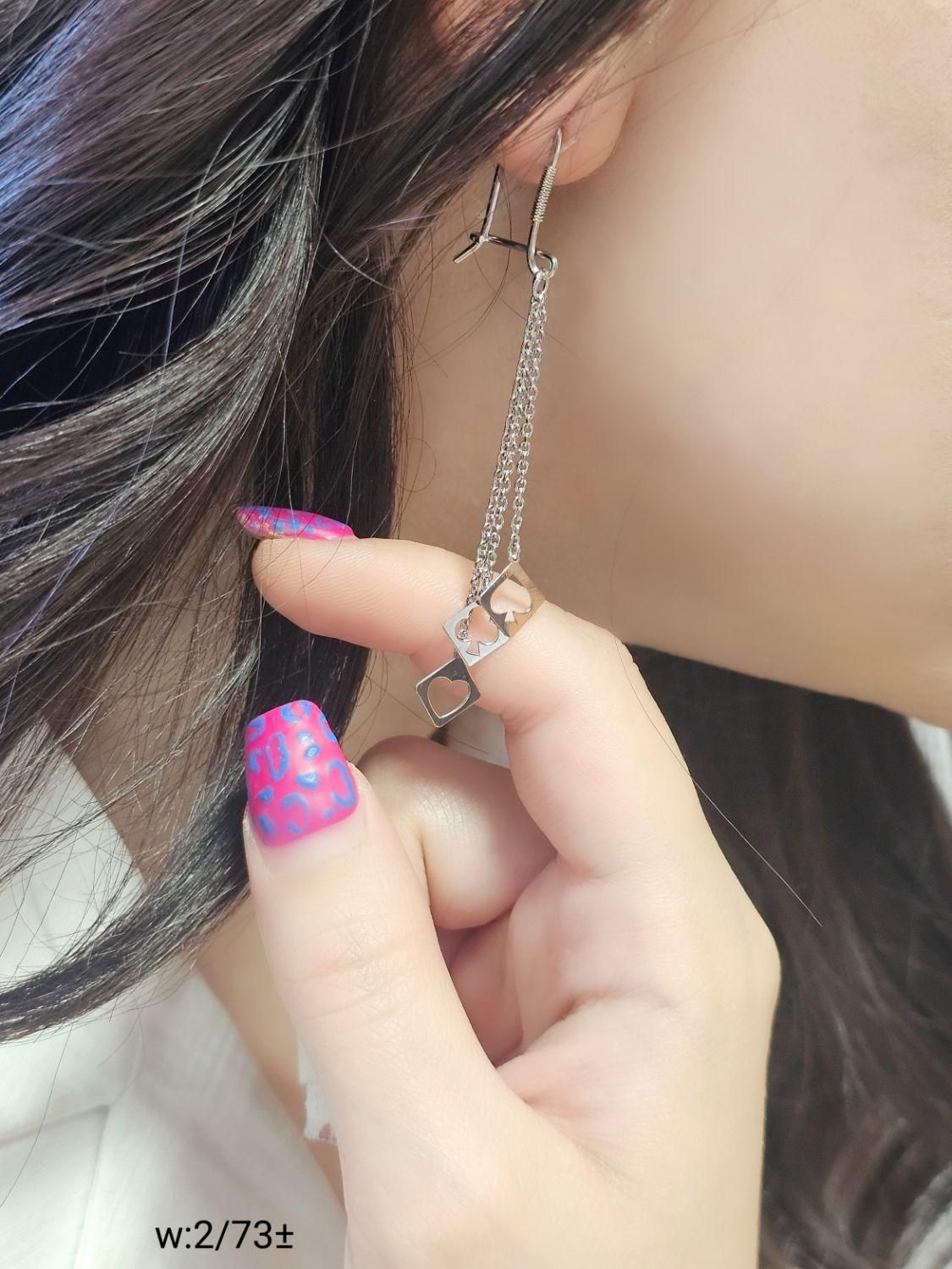 گوشواره نقره سرویس شال نقره عیار۹۲۵کد۰۷کادوسالگرد|بدلیجات|تبریز, |دیوار