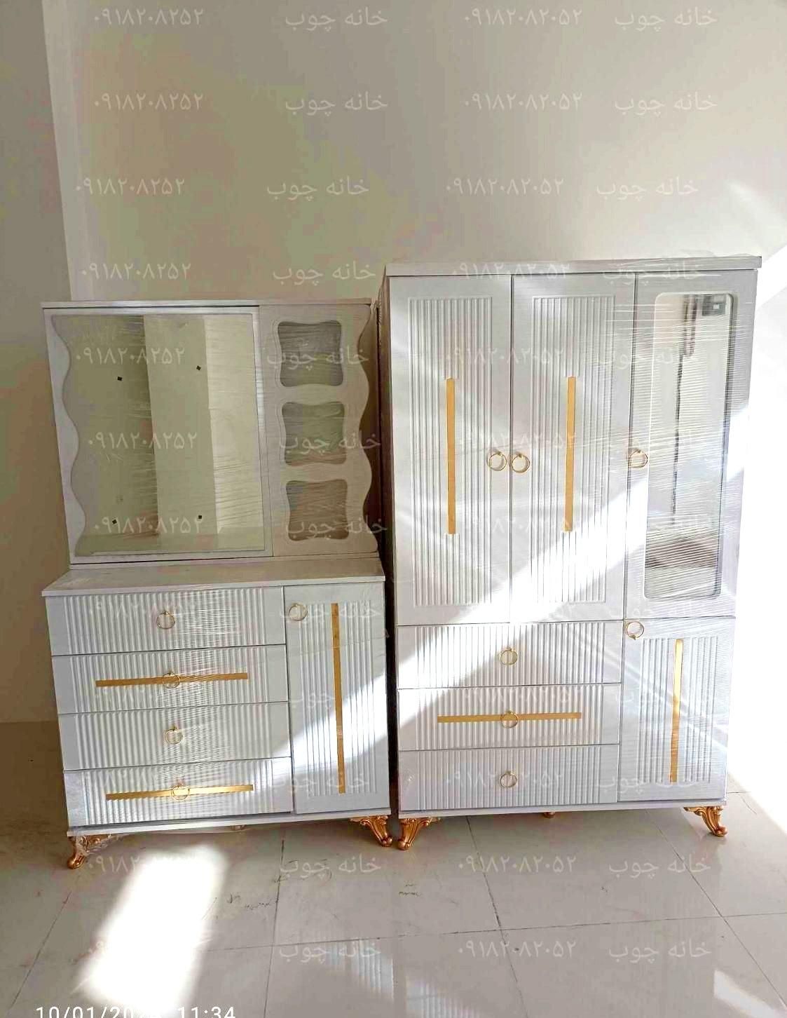 ‌کمد و میز آرایش شرکتی با ضمانت|جاکفشی، کمد، دراور|همدان, |دیوار