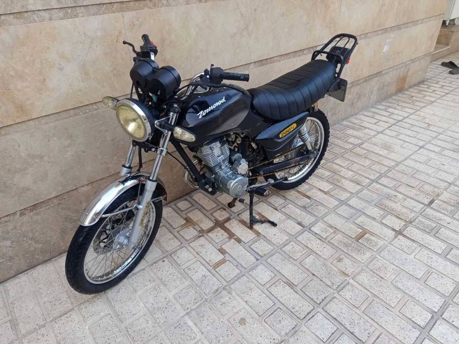 زمرد 150 مدل 95 استارتی 5دنده مدارک آماده انتقال|موتورسیکلت|کرمانشاه, |دیوار