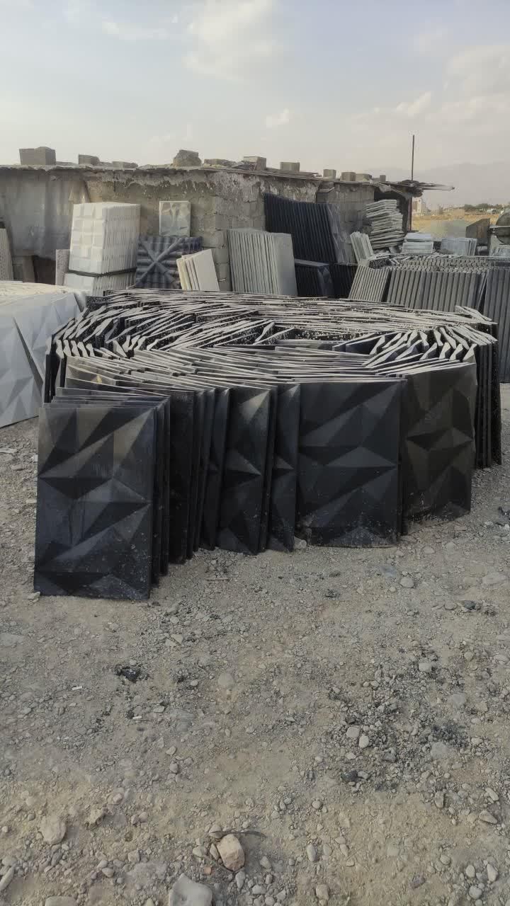 موزاییک و بتن اکسپوز طرح مالون صخره|مصالح و تجهیزات ساختمان|تهران, چیتگر جنوبی|دیوار