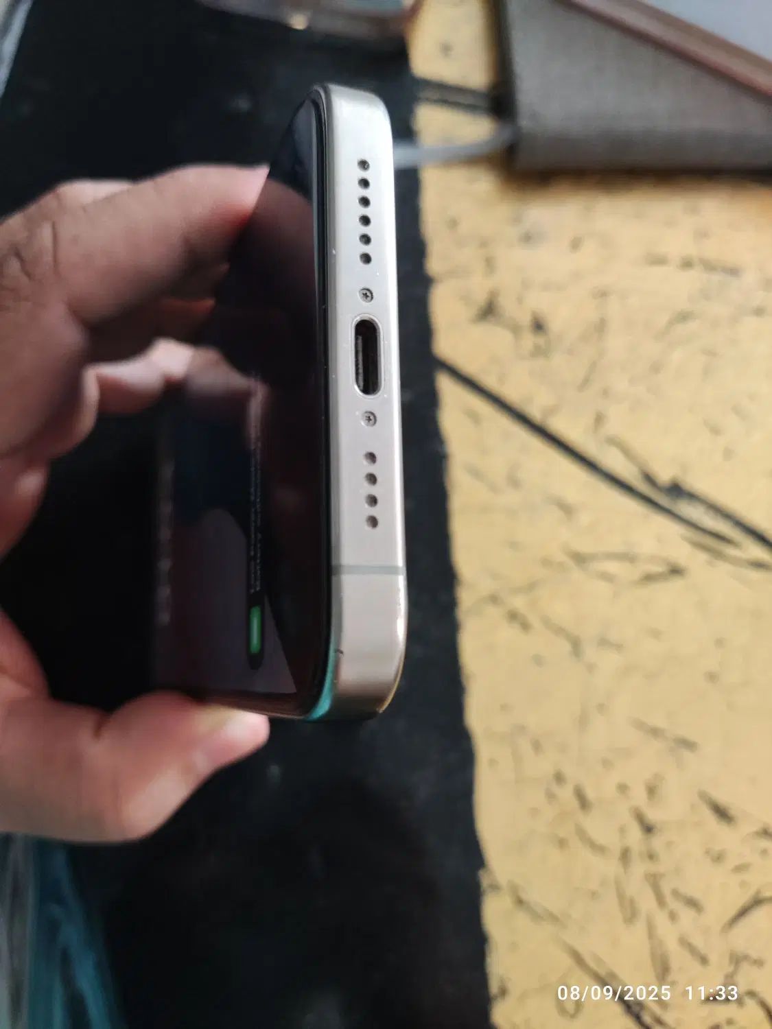 iphone15promax تیتانیوم نچرال باتری 96|موبایل|تهران, لویزان|دیوار