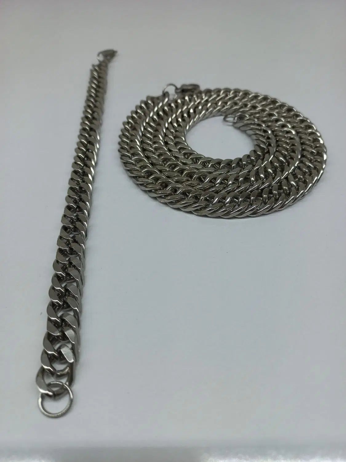 ست زنجیر کارتیر نقره ای اسپرت مناسب تمام استایل|بدلیجات|تهران, نیروی هوایی (پیروزی)|دیوار