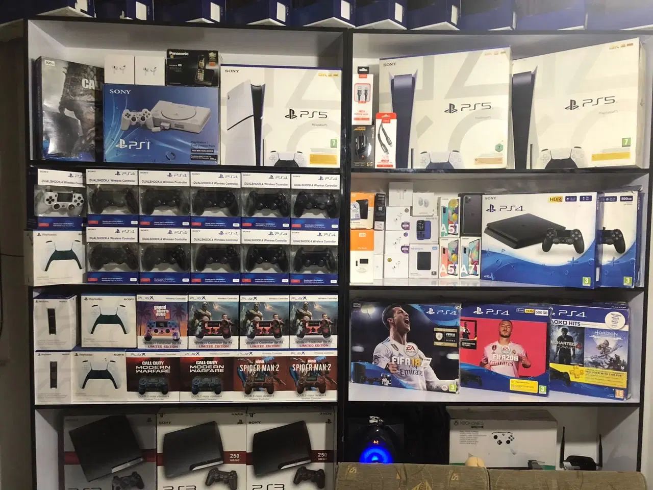 دسته PS4 اصلی اورجینال پلی استیشن|کنسول، بازی ویدئویی و آنلاین|کرج, کارخانه قند|دیوار