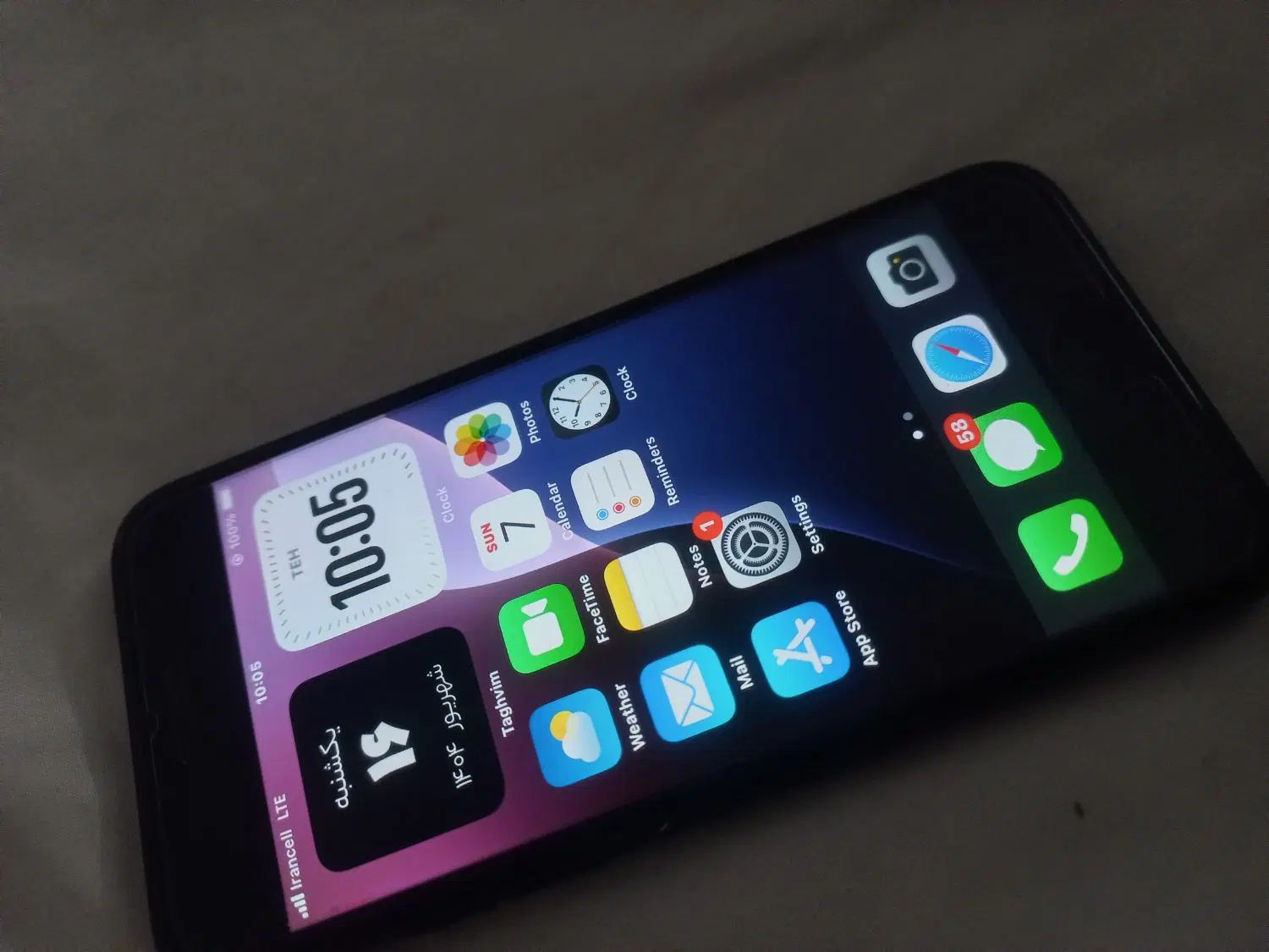 اپل iPhone SE (2020) با حافظهٔ ۶۴ گیگابایت|موبایل|مشهد, نوید|دیوار