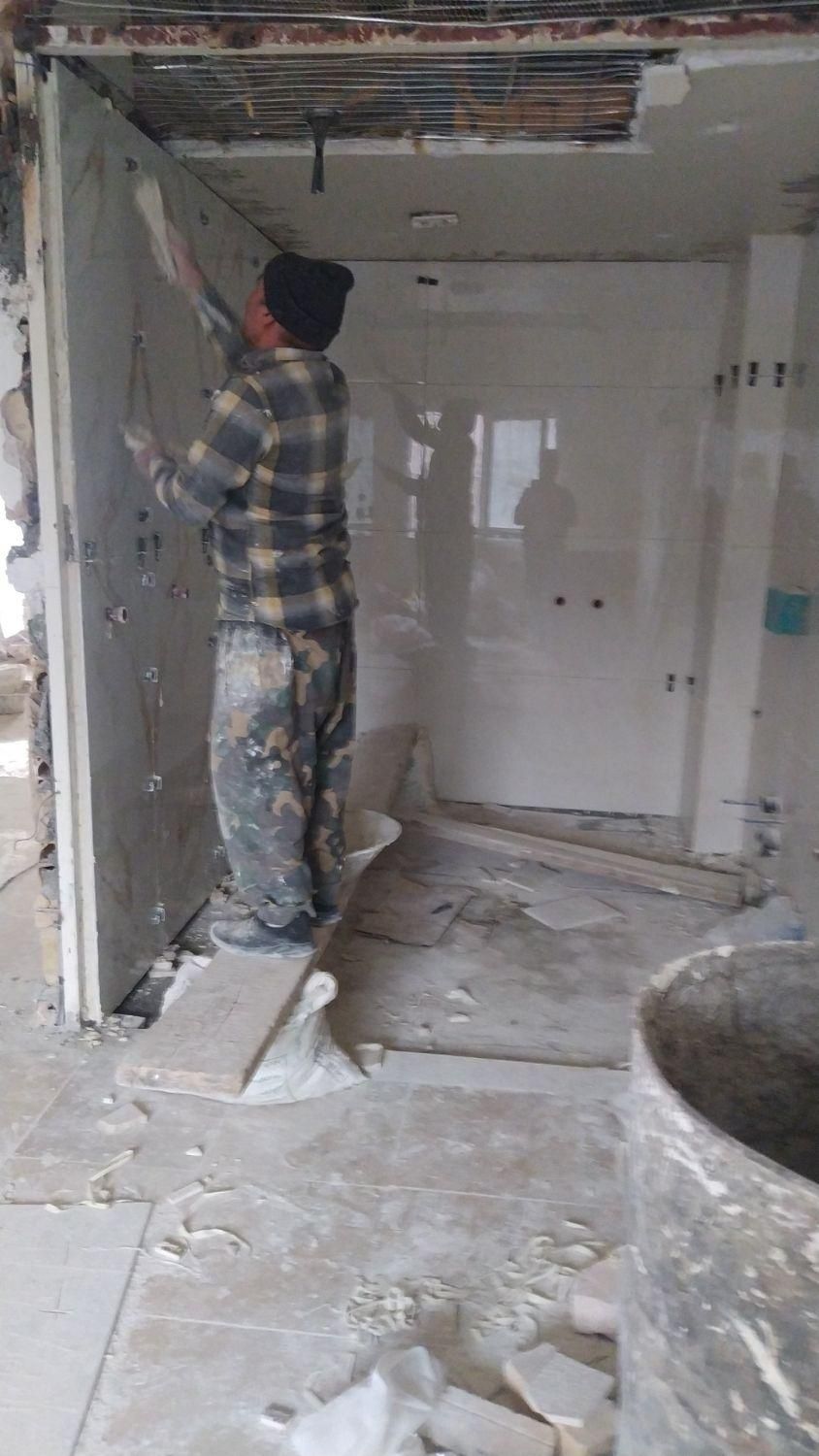 تعمیرات و بازسازی داخلی ساختمان گچکاری|خدمات پیشه و مهارت|لواسان, |دیوار