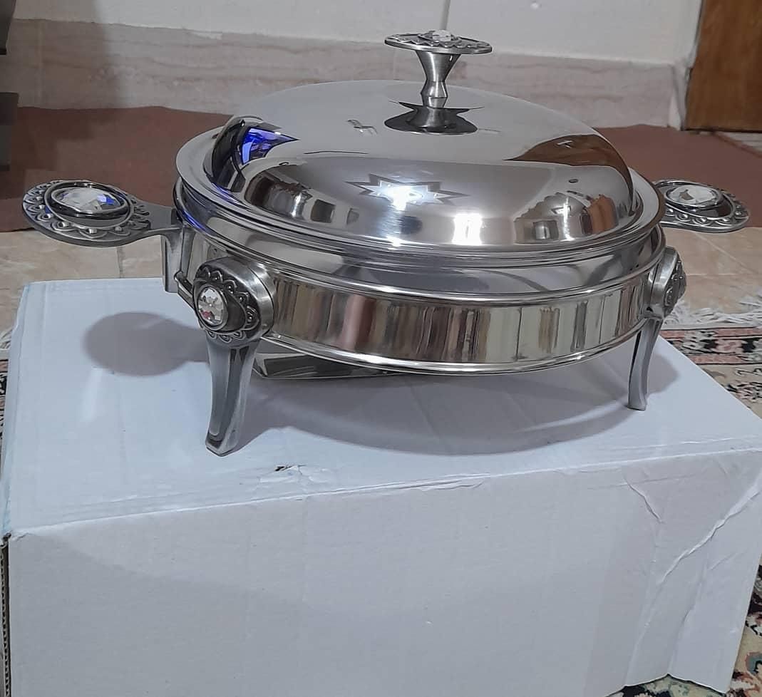 ۲ عدد سوفله خوری گرد نو نو|ظروف سرو و پذیرایی|شاهین‌شهر, شهرک گلدیس|دیوار