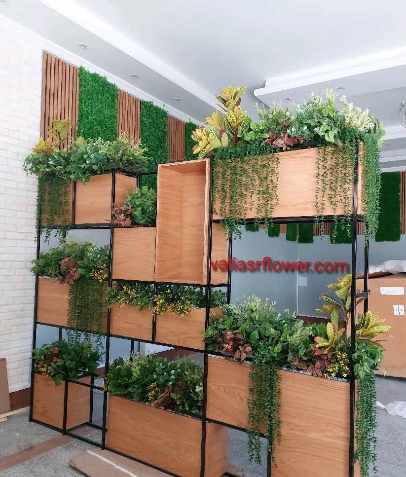 گل مصنوعی فلاور باکس طبقاتی و زمینی جدا کننده|گل مصنوعی|تهران, بازار|دیوار