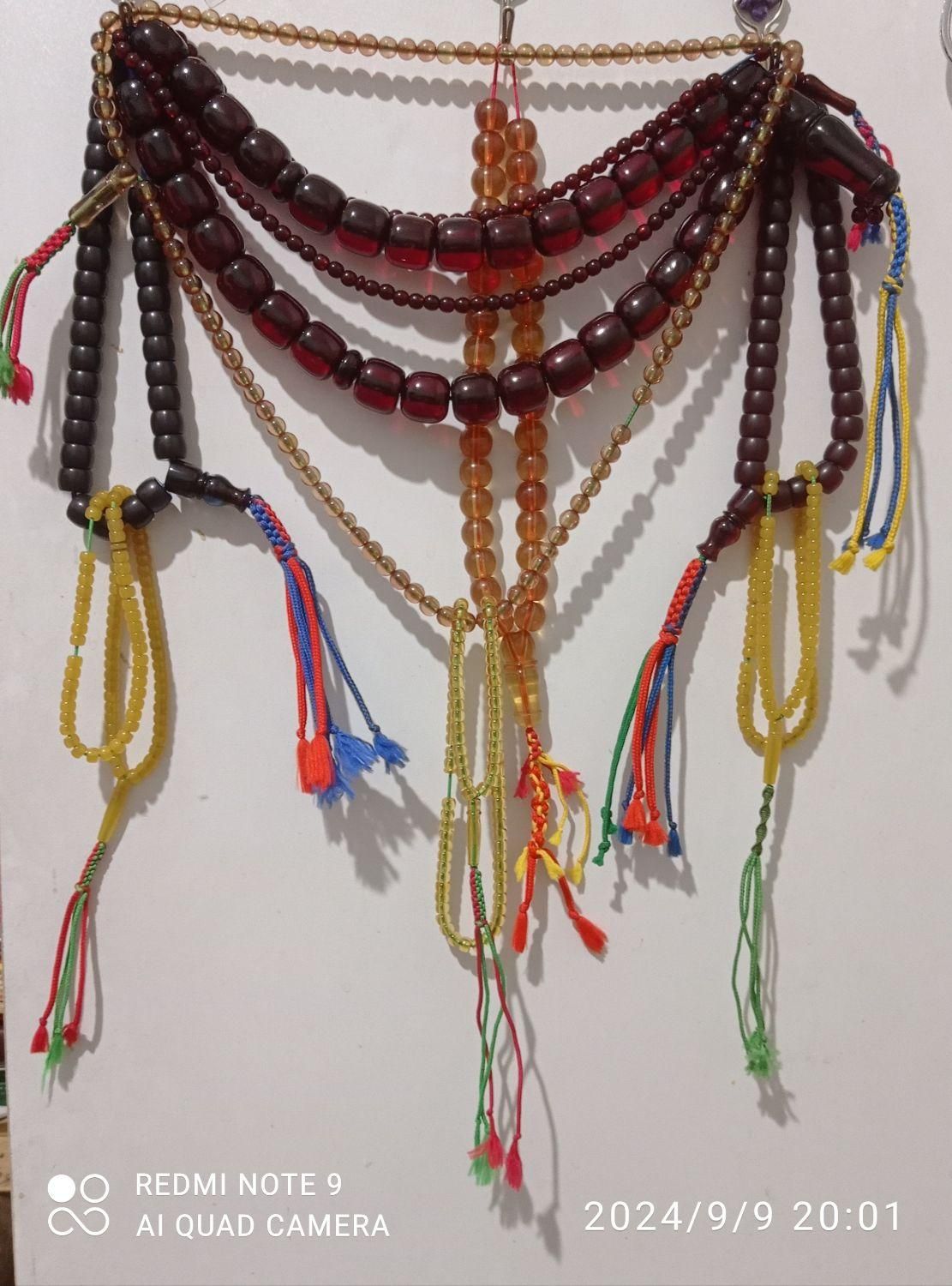 تسبیح سندلوس.ناو المانی .|کلکسیون اشیاء عتیقه|خاش, |دیوار