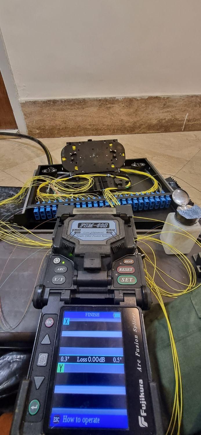 فیوژن فیبرنوری و تست otdr|مودم و تجهیزات شبکه|اهواز, شریعتی جنوبی|دیوار