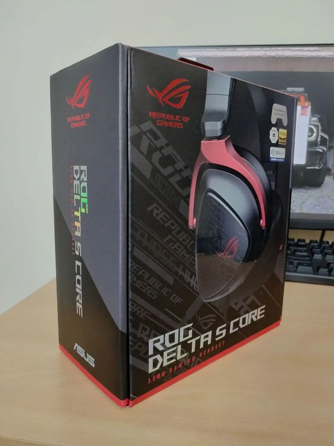 هدفون گیمینگ حرفه ای ایسوس ROG DELTA S CORE|قطعات و لوازم جانبی رایانه|اصفهان, مرداویج|دیوار