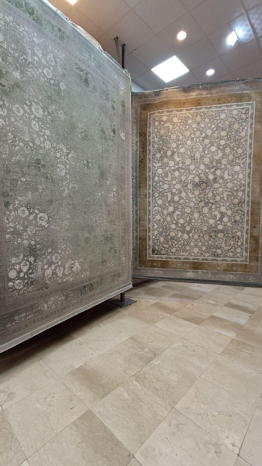 ۹متری فرش شکیب میلان زغالی ۱۲۰۰ شانه اکرولیک|فرش|مشهد, امیر|دیوار