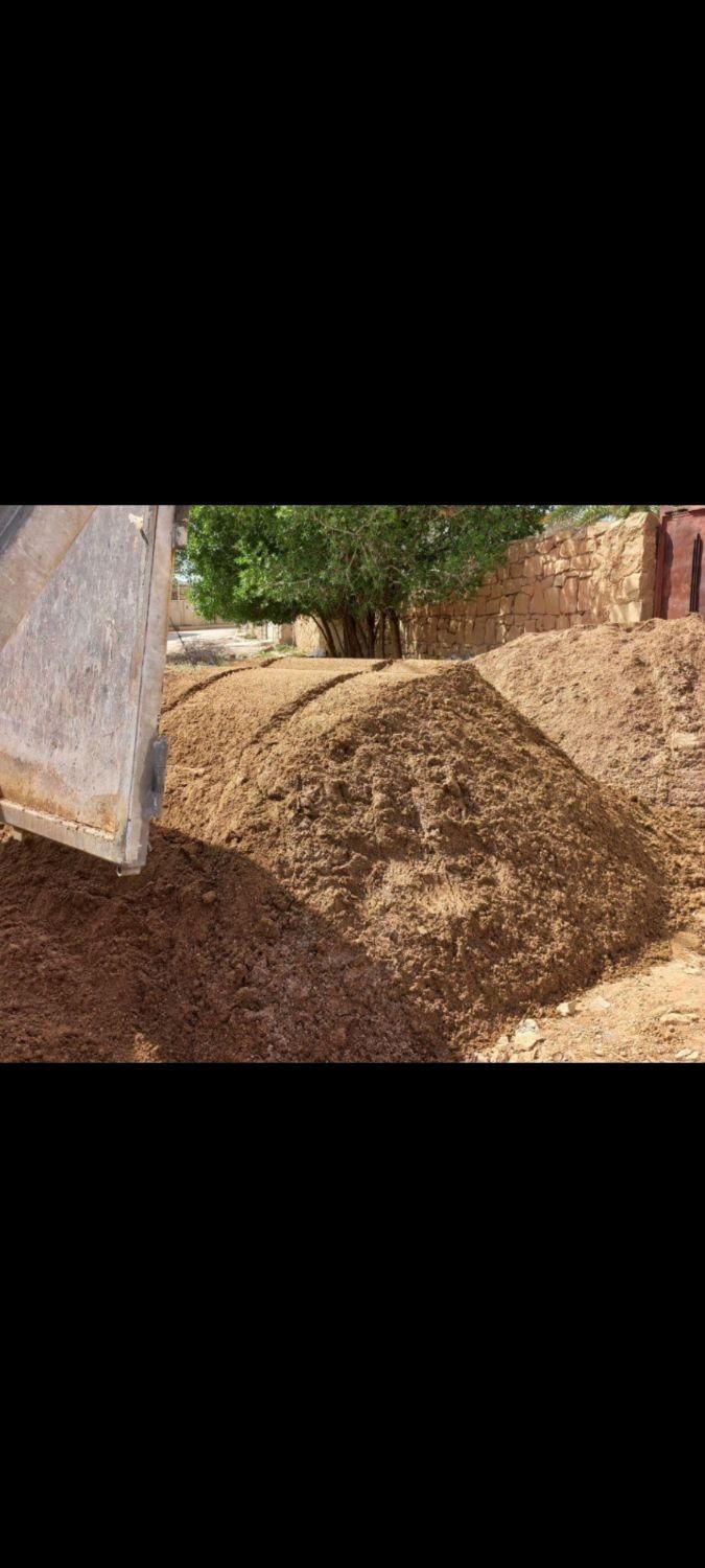 سفال اجر اصفهان ماسه و شن دزفول ده چرخ کمپرسی|عمده‌فروشی|مسجد سلیمان, |دیوار
