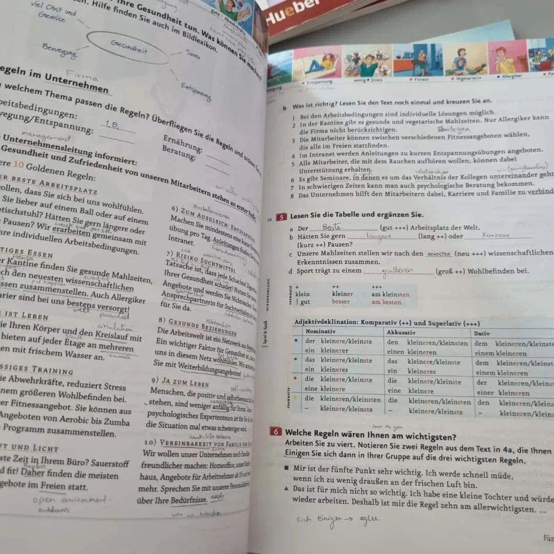 5 کتاب آموزش زبان آلمانی Menschen همراه  کتاب کار|کتاب و مجله آموزشی|صدرا-فارس, فاز ۱|دیوار