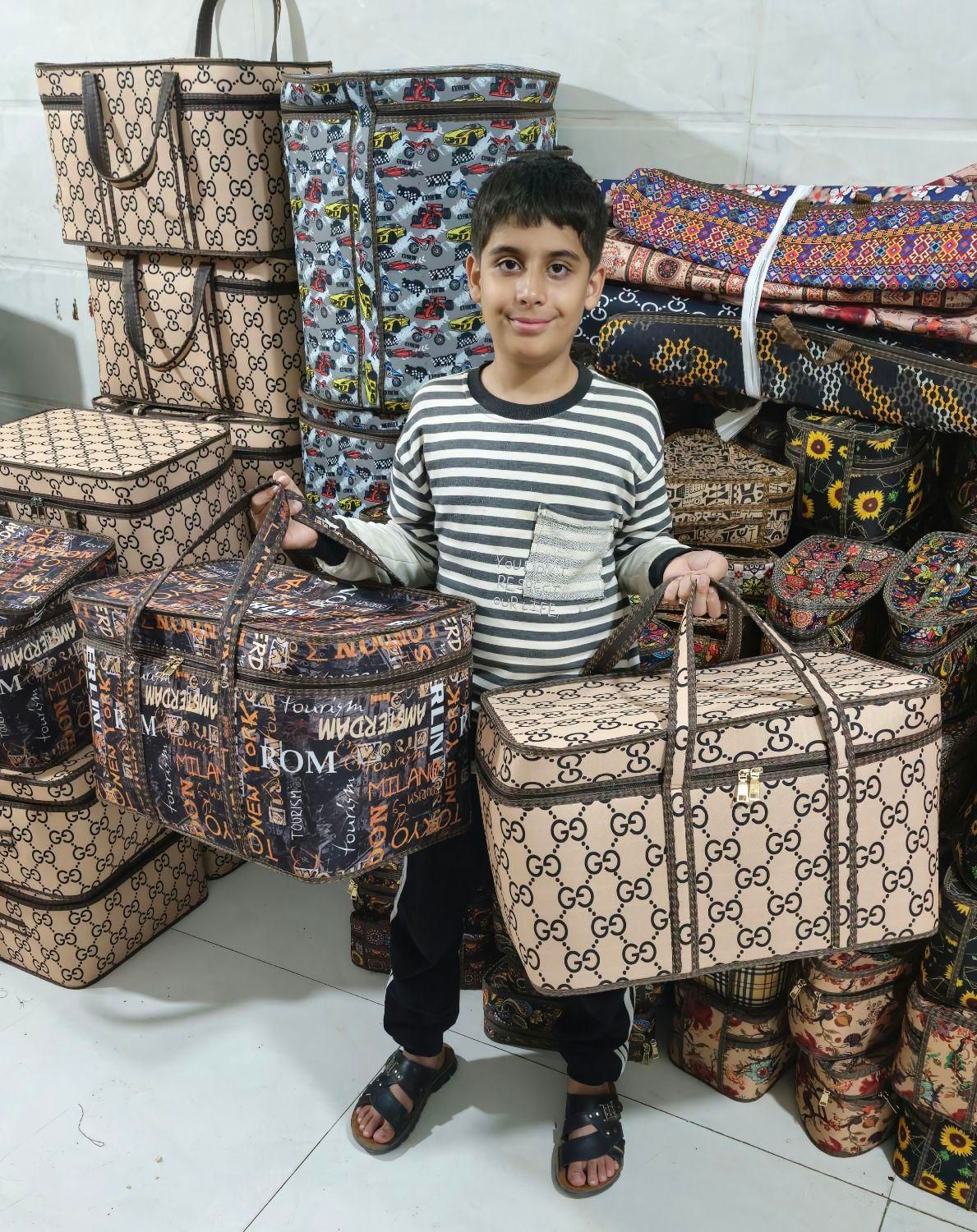 باکس لباسی پتویی باکس استوانه سه سایزمربع و مستطیل|کیف، کفش، کمربند|فردیس, منظریه|دیوار