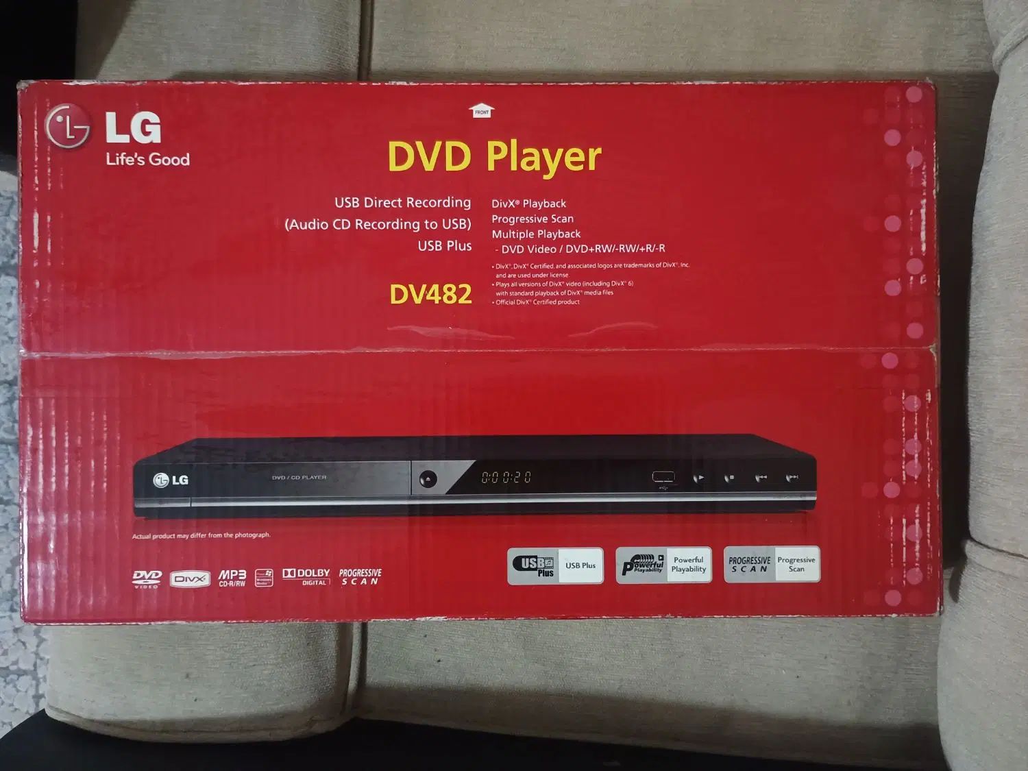 پخش کننده DVD ال جی|پخش‌کننده DVD و ویدیو|تهران, امیریه|دیوار