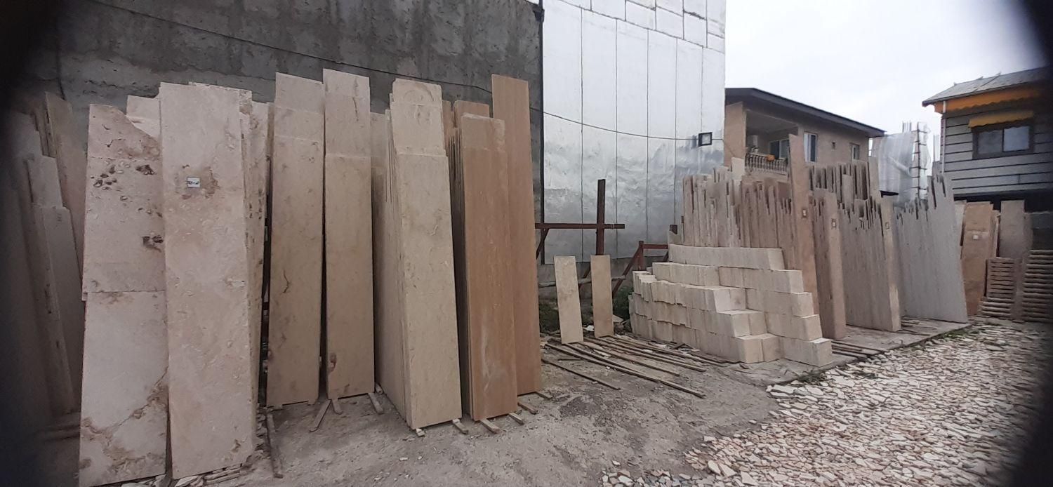 انواع مرمریت تراورتن سنگ نما|مصالح و تجهیزات ساختمان|سیاهکل, |دیوار