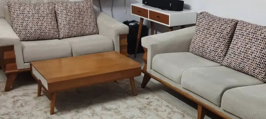 مبلمان هفت نفره کارکرده|مبلمان خانگی و میز عسلی|تهران, جابری|دیوار