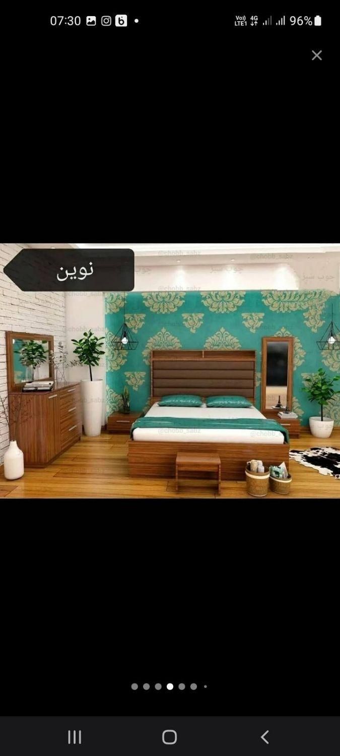 سرویس خوا مدل چوب|تخت و سرویس خواب|تبریز, |دیوار