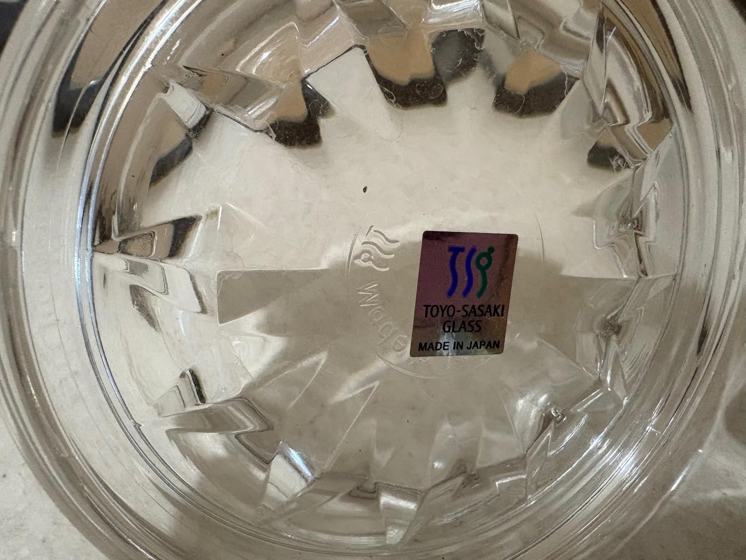 کریستال گرد تویو ساساکی ژاپن|ظروف سرو و پذیرایی|تهران, هفت چنار|دیوار