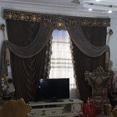 پرده سلطنتی|پرده، رانر، رومیزی|شیراز, شهرک رضوان|دیوار