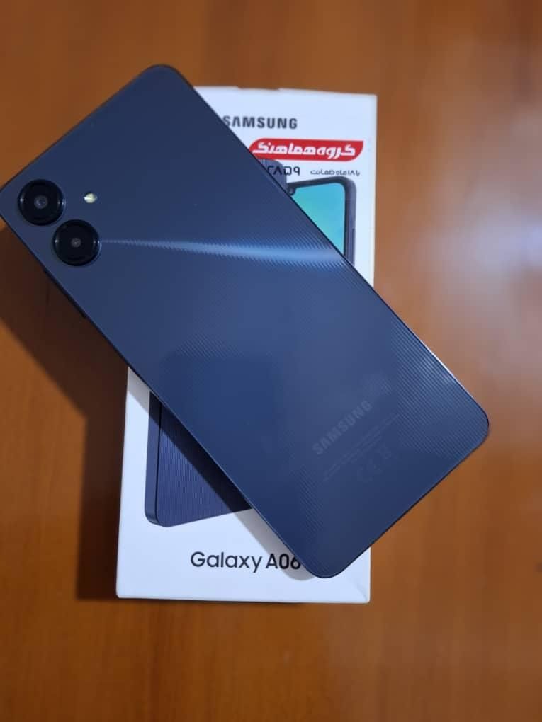 سامسونگ Galaxy A06 با حافظهٔ ۱۲۸ گیگابایت|موبایل|تهران, فلاح|دیوار