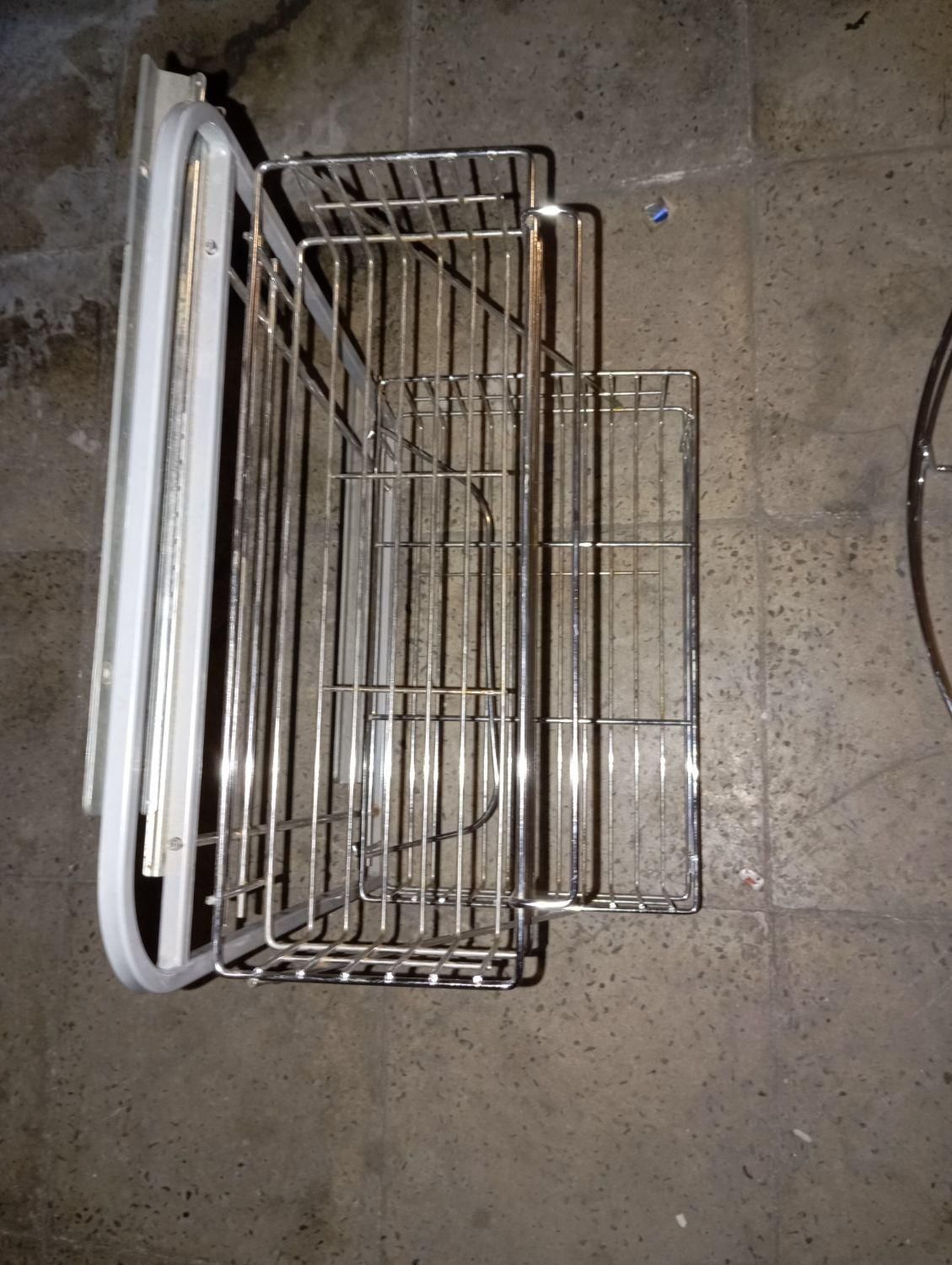 سبد نظم دهنده زیر سینک و آبچکانو سبد کنجی|آب‌چکان و نظم‌دهنده ظروف|تهران, افسریه|دیوار