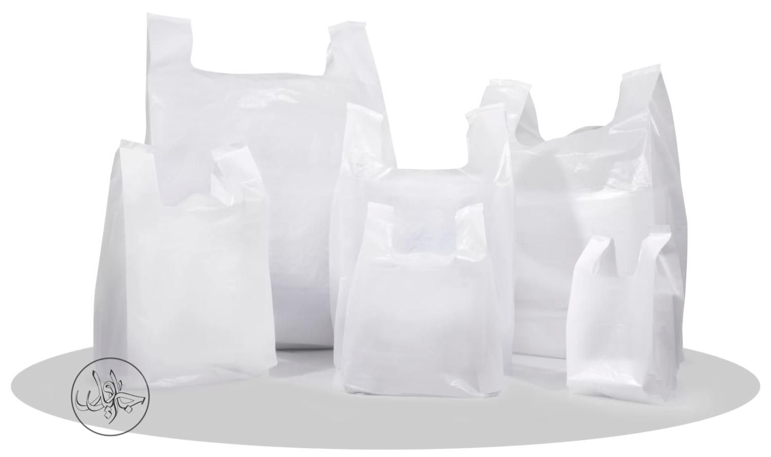 پلاستیک رکابی. شفاف و شیری. پلاستیک دسته دار|ظروف نگهدارنده، پلاستیکی، یک‌بارمصرف|رشت, نامجو|دیوار