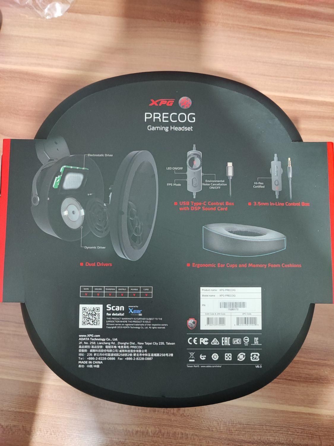 هدست گیمینگ adata xpg precog|قطعات و لوازم جانبی رایانه|تهران, ستارخان|دیوار