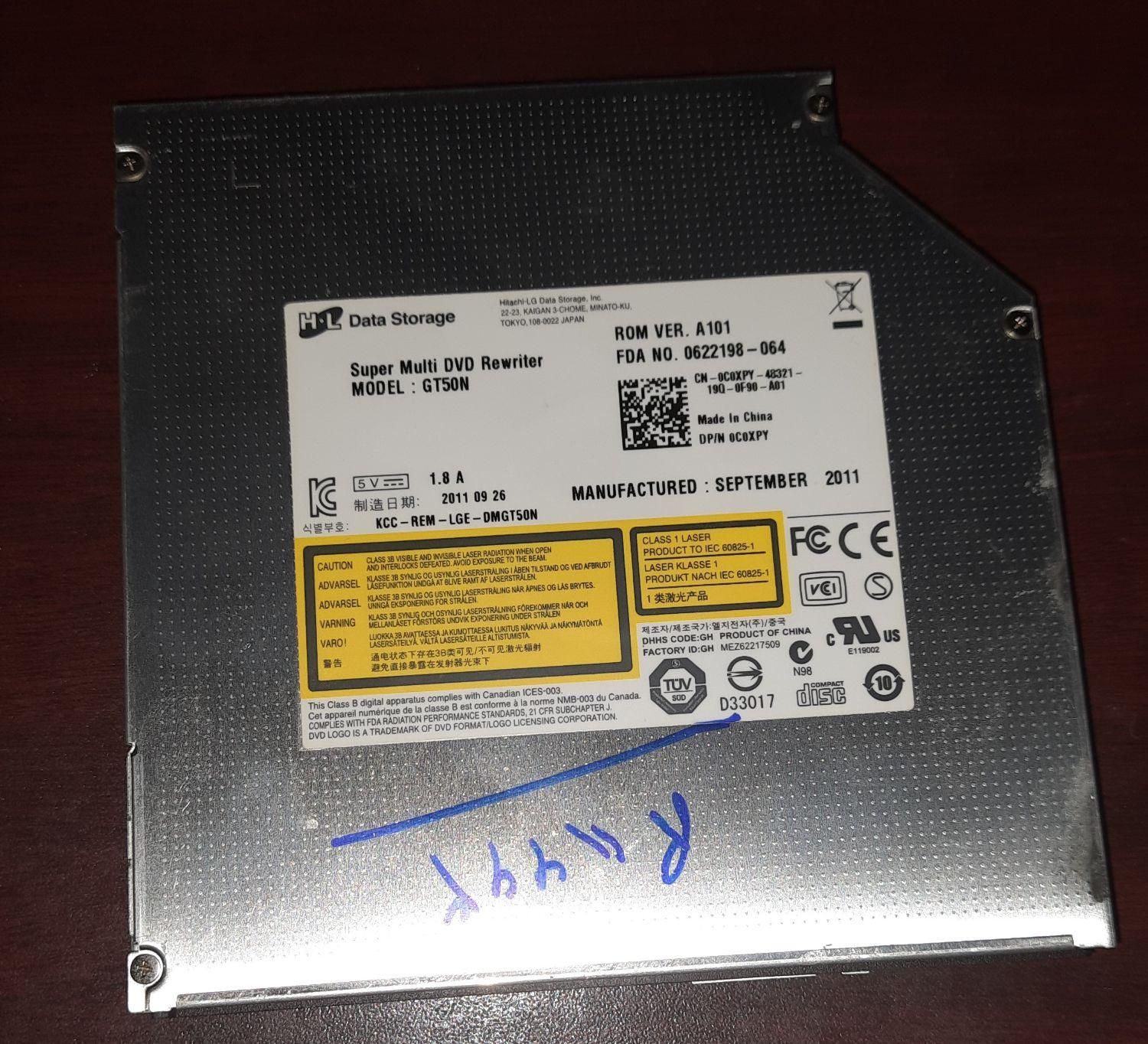 دی وی دی رایتر DVD لپ تاپ دل DELL N5110|قطعات و لوازم جانبی رایانه|تهران, سبلان (لشگر)|دیوار