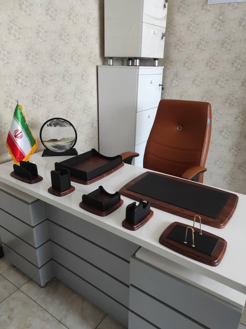 ست رومیزی چوبی مدیریت شکیل|مبلمان اداری|تهران, صادقیه|دیوار