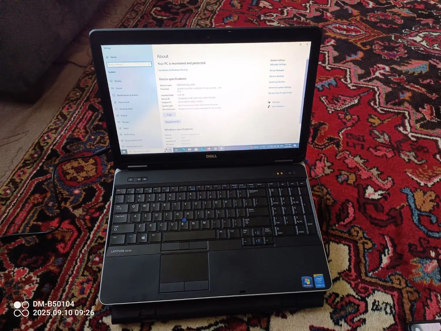 لب تاب Dell|رایانه همراه|تبریز, |دیوار