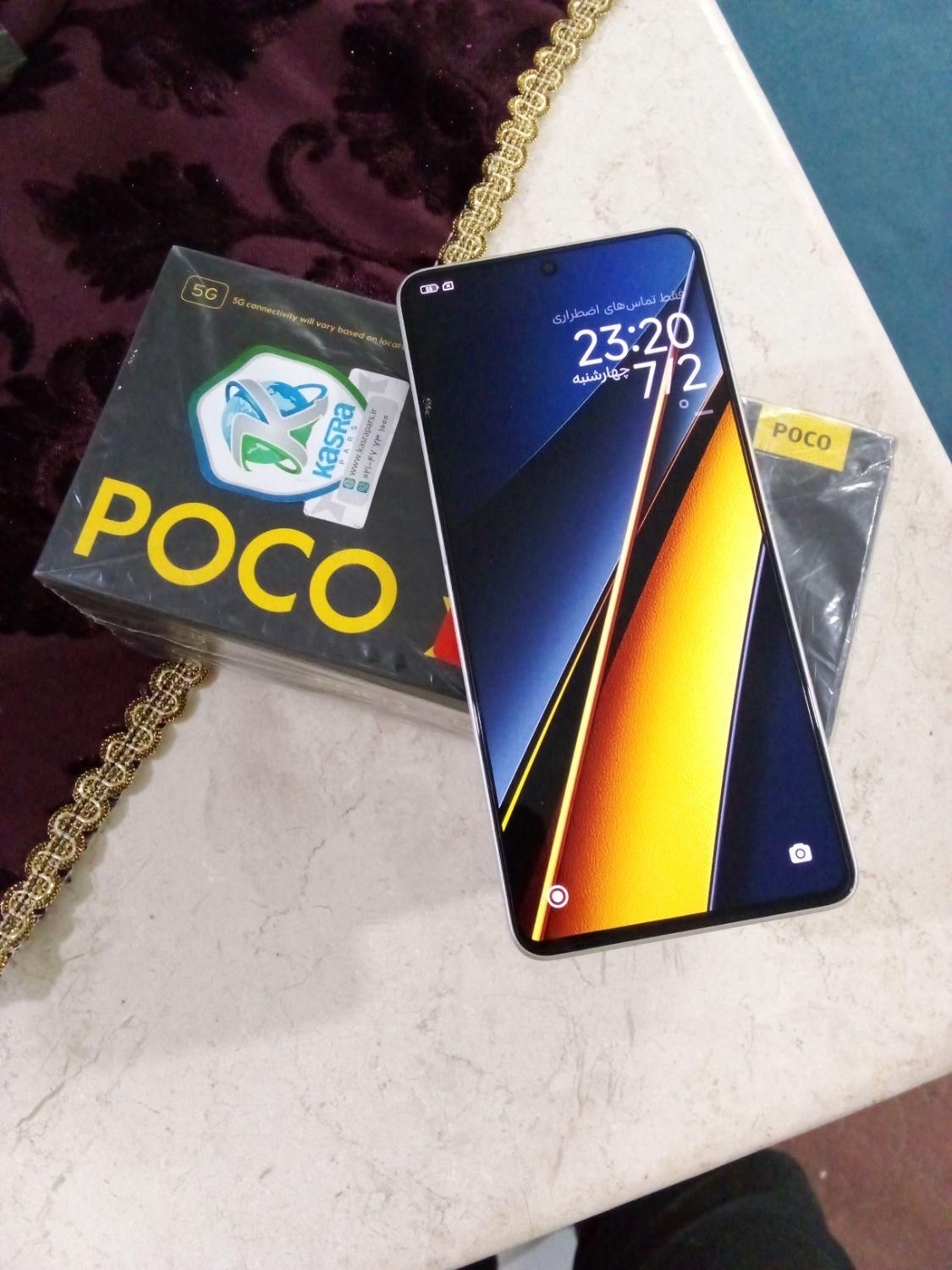 گوشی پوکوx6pro5G|موبایل|مشهد, کوی سیدی|دیوار