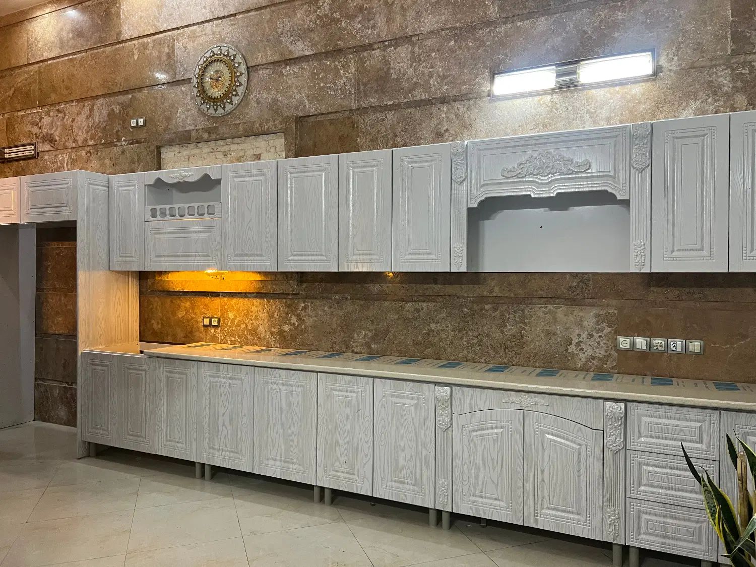 یکتا کابینت/بدنه ام دی اف روکش وکیوم/طرح نو کد347|مصالح و تجهیزات ساختمان|بندرعباس, |دیوار