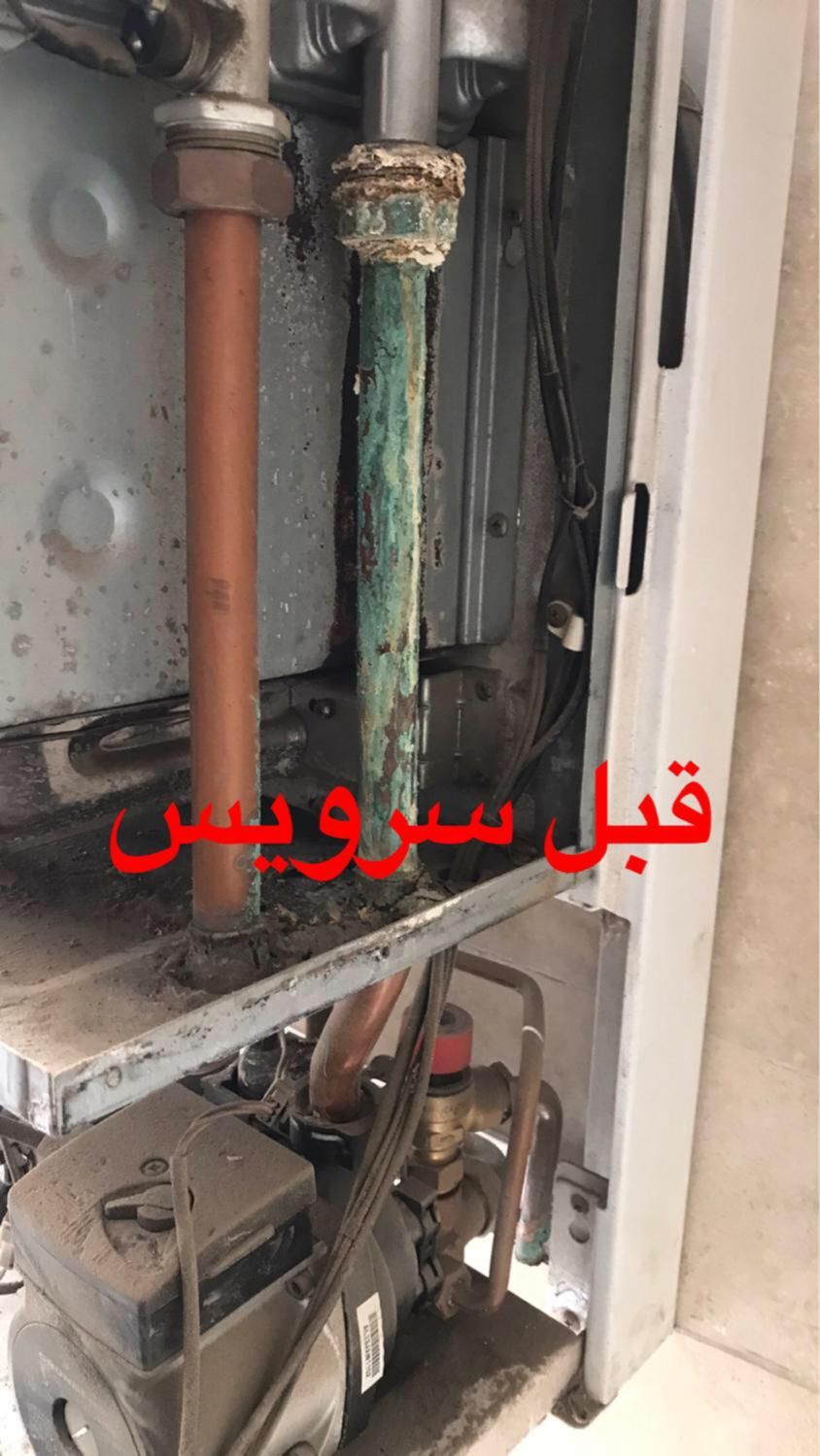 نصب تعمیر سرویس پکیج و رادیاتور شوفاژ تعمیر برد|خدمات پیشه و مهارت|قم, باجک یک|دیوار