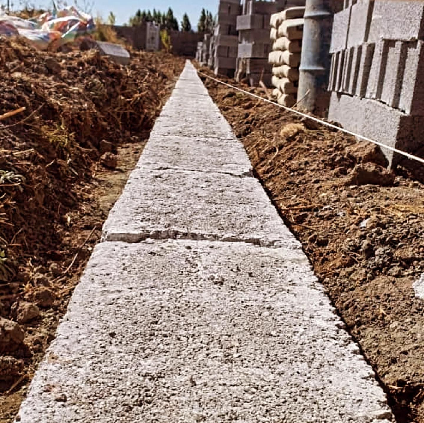 دیوارکشی دور باغ با مصالح صفر تا صد|خدمات پیشه و مهارت|ارومیه, |دیوار