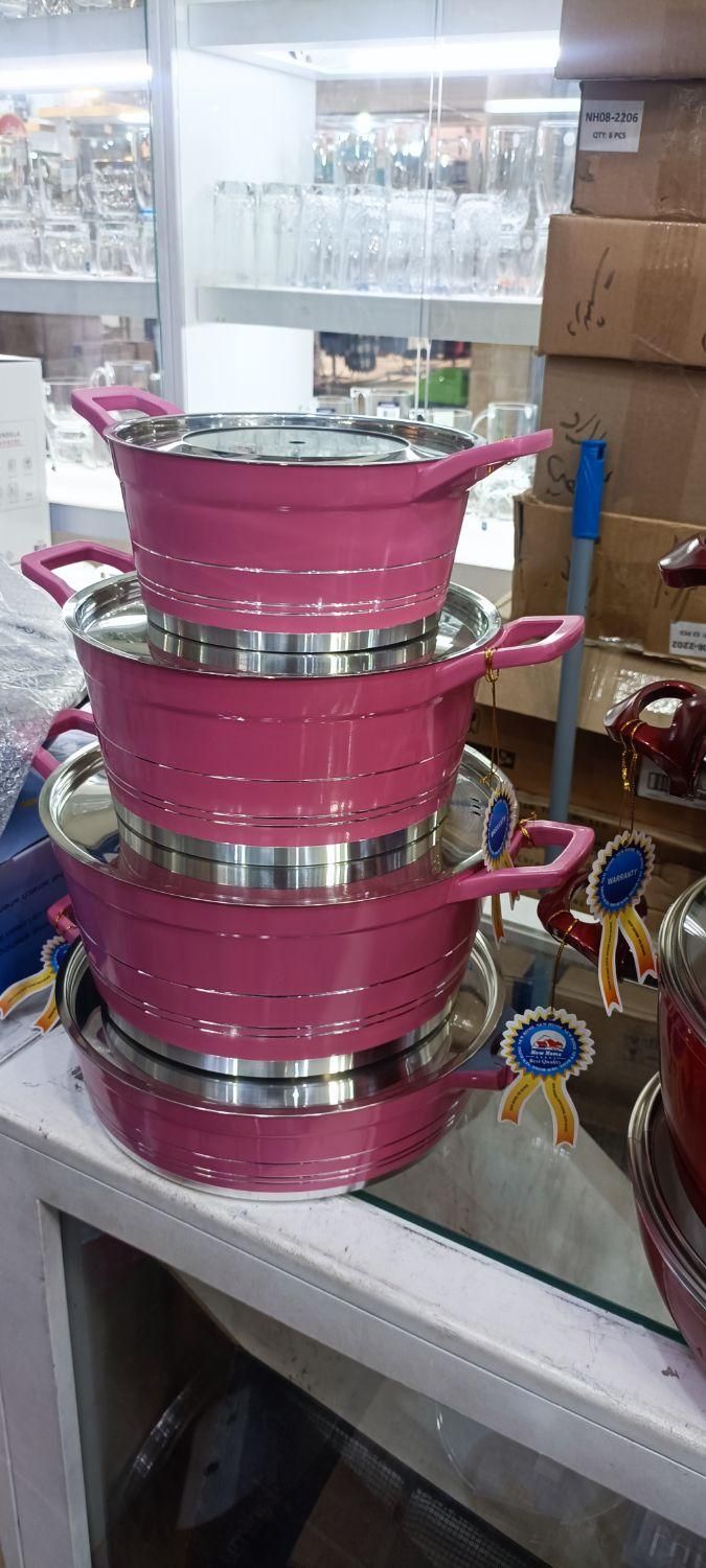 سرویس دیگ ۸ پارچه تعداد محدود|ظروف پختوپز|گرگان, |دیوار