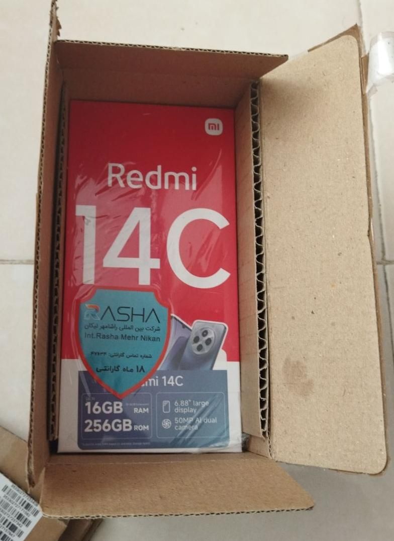 شیائومی Redmi 14C با حافظهٔ ۲۵۶ گیگابایت|موبایل|اصفهان, بهارستان|دیوار