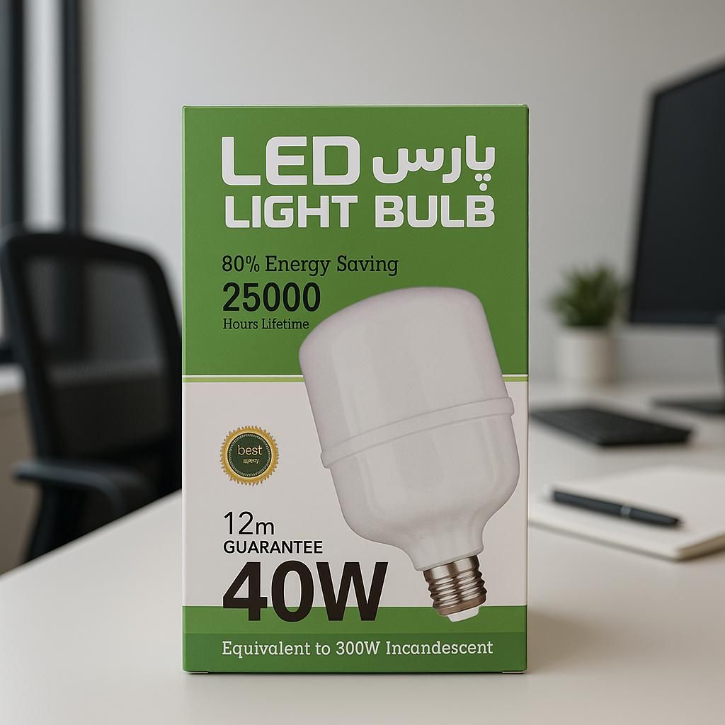 لامپ ۴۰ وات LED یکسال ضمانت و گارانتی معتبر|لامپ و چراغ|تهران, شهرک ولیعصر جنوبی|دیوار