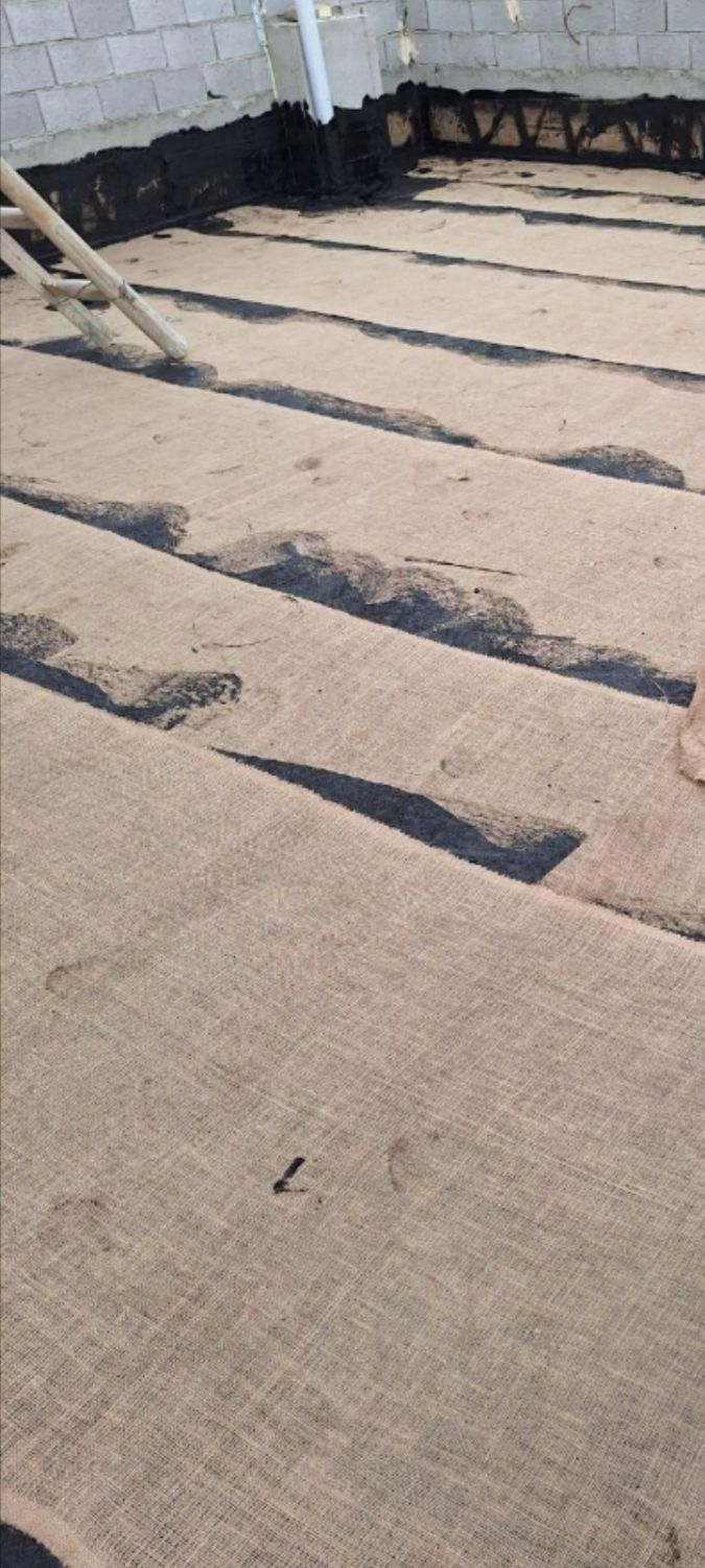 عایق کاری.اسفالت ایزوگام قیر وگونی|خدمات پیشه و مهارت|همدان, |دیوار