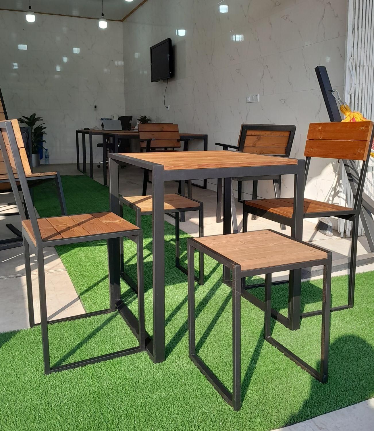 میز و صندلی و نیمکت|میز و صندلی غذاخوری|چالوس, |دیوار