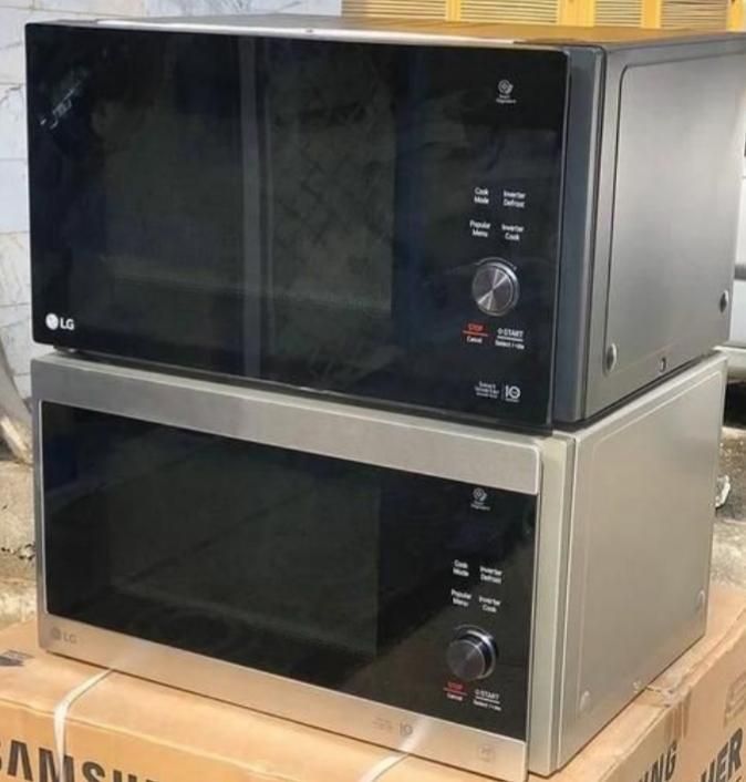ماکروویو ال جی ۴۲ لیتر LG اصلی کره ای ۸۲۶۵|اجاق گاز و لوازم برقی پخت‌وپز|اصفهان, پرتمان|دیوار