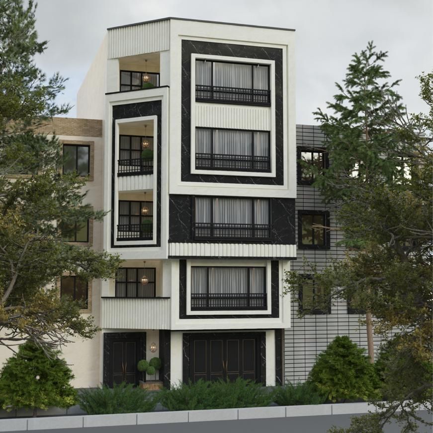 طراحی نمای ساختمان در آتلیه تخصصی معماری|خدمات پیشه و مهارت|قزوین, |دیوار