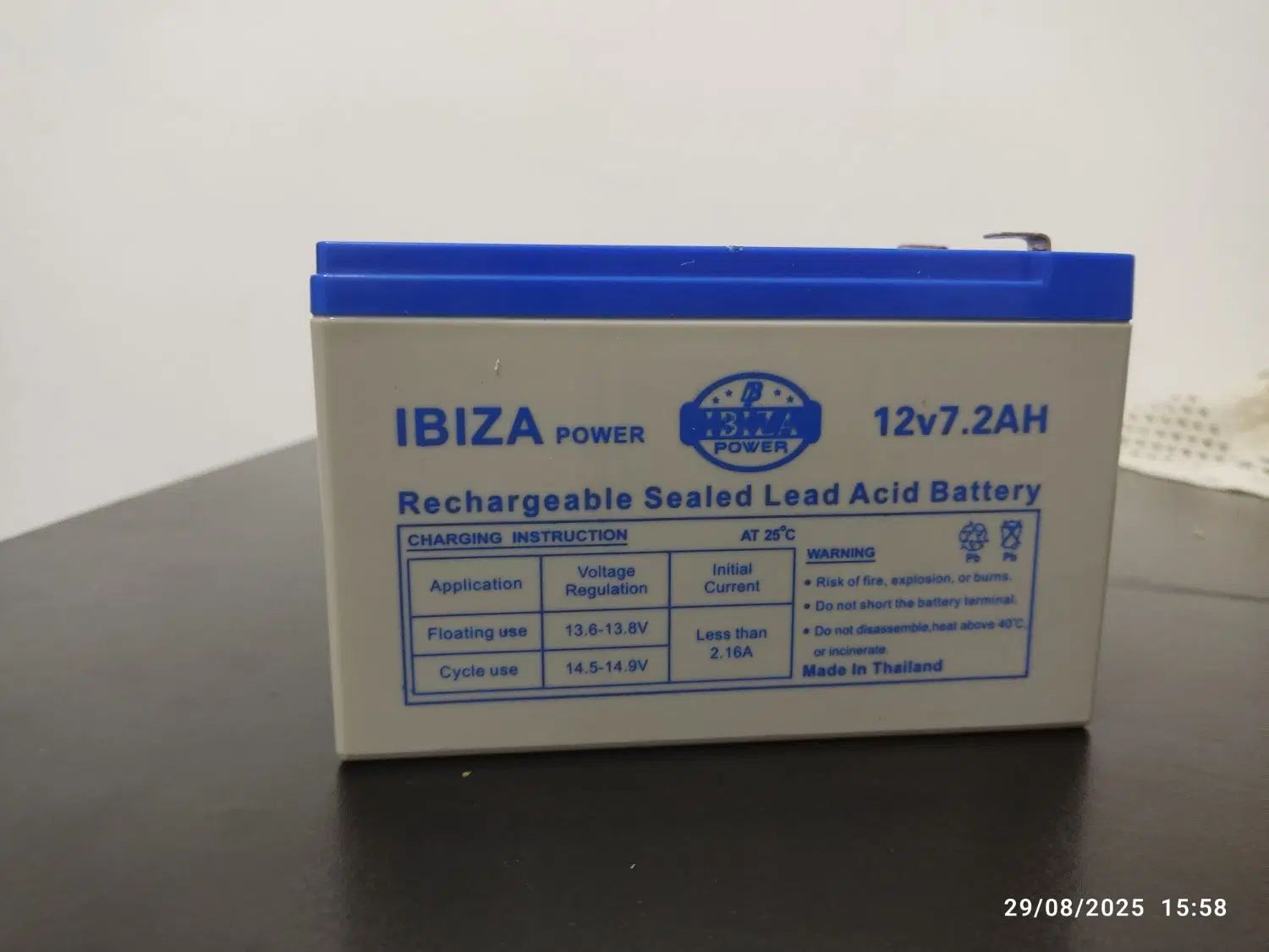 باتری موتور 12v7.2AH|قطعات یدکی و لوازم جانبی|رشت, آب و برق|دیوار