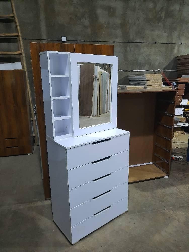 آینه ریلی با دراور و کمد|جاکفشی، کمد، دراور|مشهد, الهیه|دیوار