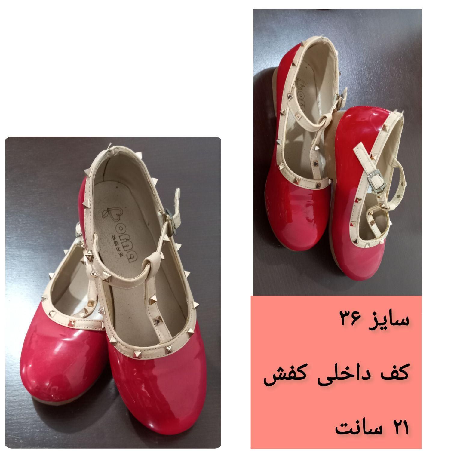 کفش دخترانه تمیز و نو|کفش و لباس بچه|اهواز, گلستان|دیوار
