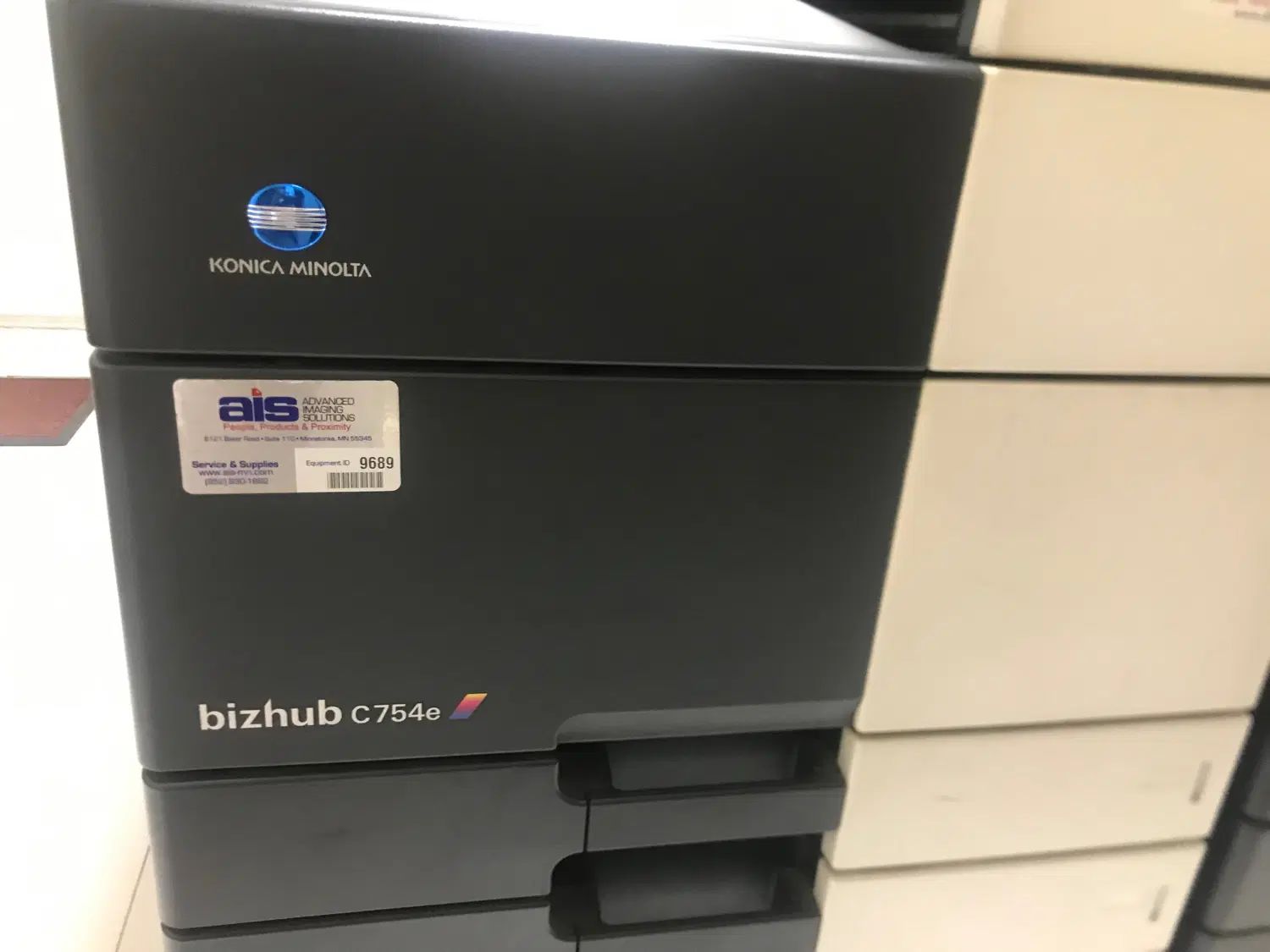 دستگاه کپی کونیکا مینولتا c754e  bizhub|پرینتر، اسکنر، کپی، فکس|تهران, خواجه نصیر طوسی|دیوار
