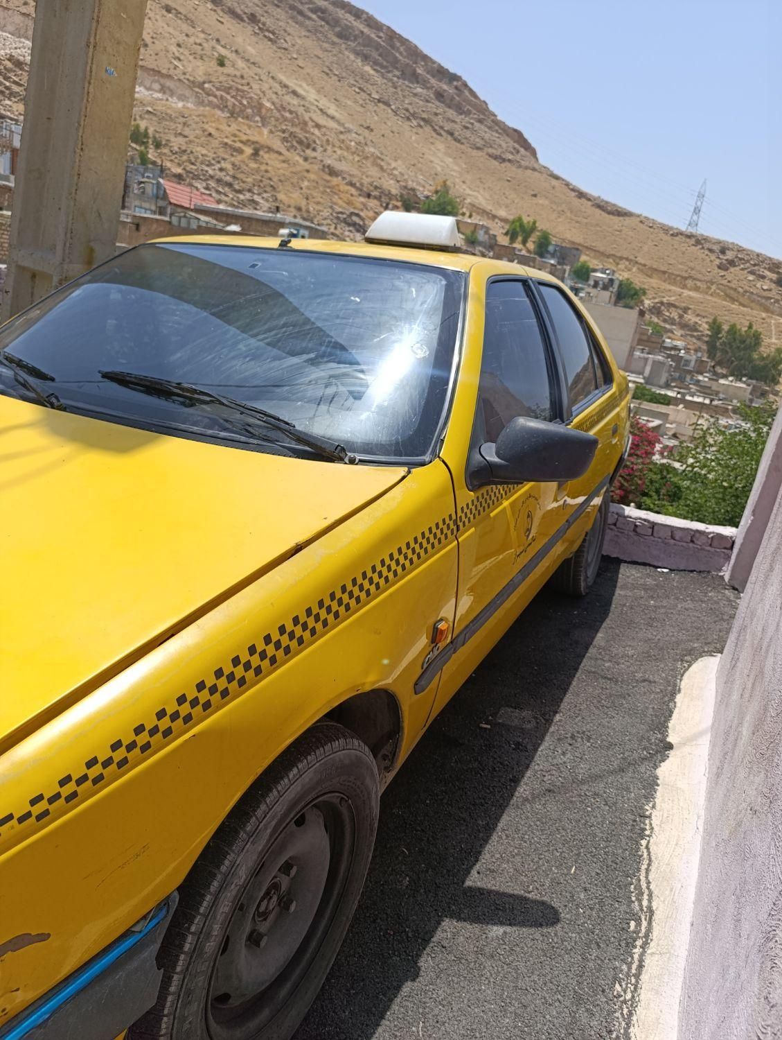 پژوتاکسی 405 GLX - دوگانه سوز CNG، مدل ۱۳۹۱|خودرو سواری و وانت|شیراز, ریاستی|دیوار