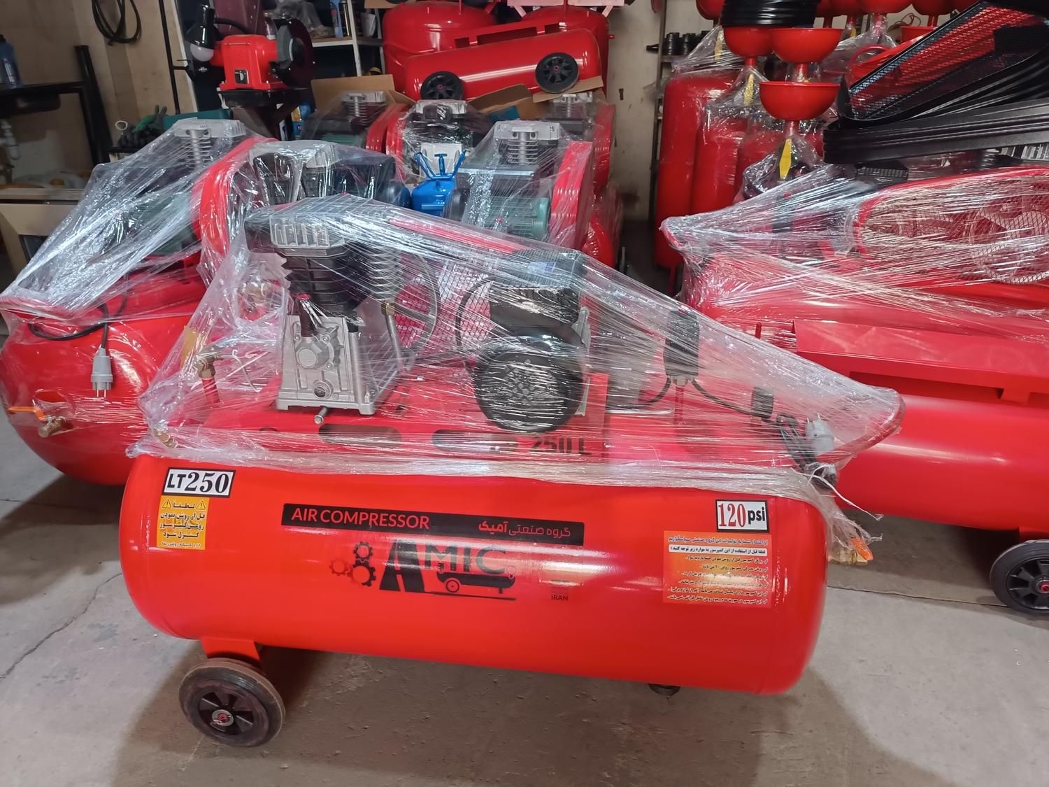 پمپ باد ۲۵۰ ایرانی آمیک|ماشین‌آلات صنعتی|اصفهان, لاله|دیوار